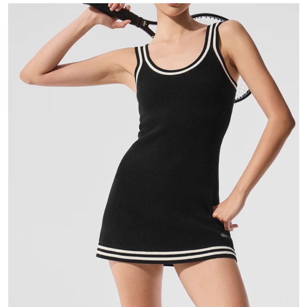 ALO KNIT TENNIS DRESS